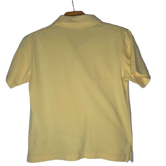 Hartstrings Boy's size 8 Panel wagon surfing yellow Cotton Polo Shirt top - Picture 7 of 11